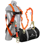 Malta Dynamics C5117-B2000 Safety Harness Kit w/6' Double Leg Lanyard