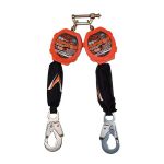 Malta Dynamics C7201D-G2 Dual 11' Pygmy Hog Web Self-Retracting Lifeline w/Snap Hook (Gen 2)
