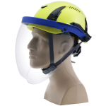 Malta Dynamics HTV0003 High Temp/Impact Toric Face Shield - Clear