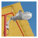 Medinah Power ASTR55-PC-4K-GR ASTR Series Automatic LED Light, 55 W, 7000 Lumen, Dusk to Dawn Area, Gray