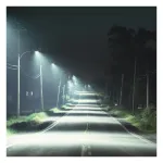 Medinah Power ASTR75-PC-4K-GR ASTR Series Automatic LED Light, 75 W, 9000 Lumen, Dusk to Dawn Area, Gray