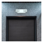 Medinah Power DH-EL-SQ-WH Dual Head Emergency Light, Square