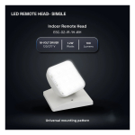 Medinah Power ESC-02-IR-1H-WH (Indoor) Single Indoor Remote Head, 1.2V