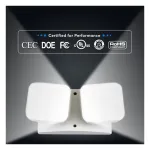 Medinah Power ESC-02-IR-2H-WH (Indoor) Double Indoor Remote Head, 2.4V