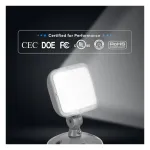 Medinah Power ESC-02-OR-1H-WH (Outdoor) Single Outdoor Remote Head, 1.2V - 2.4V