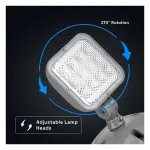 Medinah Power ESC-02-OR-1H-WH (Outdoor) Single Outdoor Remote Head, 1.2V - 2.4V