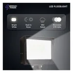 Medinah Power FLLS-15W-40K-DV2-PC-CL-BZKM FLLS Series Flood Light, 15W, 4000K