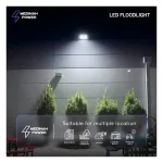 Medinah Power FLLS-100W-40K-DV2-PC-CL-BZFM FLLS Series Flood Light, 100W, 4000K