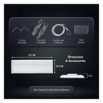 Medinah Power LHBL-270W-40K-DV2-NA-F-WHHM-4 Linear High Bay, 270W, 4000K