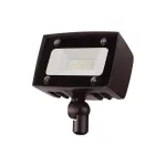 Medinah Power PWRF50-PC-4K-BZ PowerFlood Series Architectural Flood Light, 50W, 4000K, Bronze