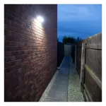 Medinah Power SPRW15-H-MS-5K-BZ Solar Powerwall with Motion Sensor and Horizontal Wallpack, 15W