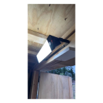 Medinah Power SQAD30-MS-5K-BZ Solar Workbench Shop Light with Motion Sensor, 24W