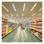 Medinah Power STR8-50T80W-5CCT-DV2 LED Linear Strip Light, 8', Wattage and CCT Selectable