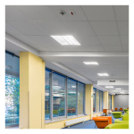 Medinah Power TRO4-34W-CCT-DV2-NA-F-WHSM-2 LED Troffer, 2' x 4', 3 CCT Selectable, Pack of 2 pcs