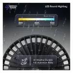 Medinah Power UFOM-150W-50K-DV2-NA-90-BZHM UFO Round High Bay, 150W, 5000K