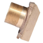 Merrill MBFNL12 1-1/4" Pitless Adapter Female Part, No Lead Brass