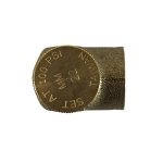Merrill PRVNL50100 1/2" x 1/2" No Lead Brass Pressure Relief Valve, Set at 100 PSI
