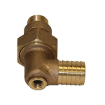 Merrill RGSEU751025 1" x 3/4" Male Iron Pipe (MIP) Red Brass Geo Thermal Union Adapter