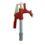 Merrill RNLSS101 R-6000 Frost-Proof Yard Hydrant with Lower Handle Placement, 1 ft Bury Depth, Stainless Steel Pipe