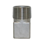 Merrill SSHE1000 1" x 1" Male Iron Pipe (MIP) Stainless Steel Elbow