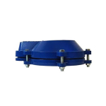 Merrill WCI6 WCI Series 6" Sanitary Watertight Cap, 1" Conduit Tapping, 3/8" Diameter Vent