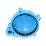 Merrill WCIG6 WCI Series 6" Sanitary Watertight Cap w/ Grounding Screw & Terminal Lugs, 1" Conduit Tapping, 3/8" Diameter Vent