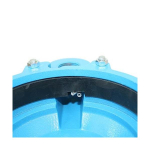 Merrill WCIG6 WCI Series 6" Sanitary Watertight Cap w/ Grounding Screw & Terminal Lugs, 1" Conduit Tapping, 3/8" Diameter Vent