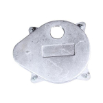 Merrill WCOC600 WCO Series 6" x 6-5/8" Aluminum Cap w/ 1-1/4" Top Tapping & 1" PVC Nipple, 3/4" Vent