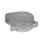 Merrill WCOG500 WCO Series 5" x 5-9/16" Aluminum Cap w/ Grounding Screw, Terminal Lugs & 1" PVC Nipple, 3/4" Vent