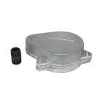 Merrill WCOG500 WCO Series 5" x 5-9/16" Aluminum Cap w/ Grounding Screw, Terminal Lugs & 1" PVC Nipple, 3/4" Vent