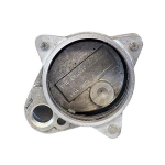 Merrill WCOG600 WCO Series 6" x 6-5/8" Aluminum Cap w/ Grounding Screw, Terminal Lugs & 1" PVC Nipple, 3/4" Vent