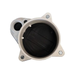 Merrill WCOP403P WCOPP Series 4" x 4-1/2" Sanitary Watertight Cap w/ PVC Base and 3 Bolt Holes, 3/4" Vent