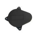 Merrill WCOP403P WCOPP Series 4" x 4-1/2" Sanitary Watertight Cap w/ PVC Base and 3 Bolt Holes, 3/4" Vent