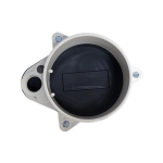 Merrill WCOP503P WCOPP Series 5" x 5-9/16" Sanitary Watertight Cap w/ PVC Base and 3 Bolt Holes, 5/8" Vent