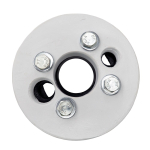 Merrill WS400125P 4" x 1-1/4" WS Series Plastic Well Seal Solid Top Plate