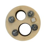 Merrill WS422510P 4" x 1-1/4" x 1" WS Series Plastic Well Seal Double Drop Pipe