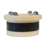 Merrill WS422510P 4" x 1-1/4" x 1" WS Series Plastic Well Seal Double Drop Pipe