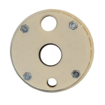 Merrill WS622510P 6" x 1-1/4" x 1" WS Series Plastic Well Seal Double Drop Pipe