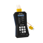 PCE Instruments PCE-T 420-ICA 4-Channel Contact Thermometer for Thermocouples incl. ISO Calibration Certificate