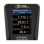 PCE Instruments PCE-TDS 200 S-SW-KIT Clamp on Heat Meter with 32 GB Data Memory