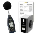 PCE Instruments PCE-432-SC 09-ICA Handheld Noise Meter with GPS (Class 1) Incl. Class 1 Calibrator incl. ISO Calibration Certificate