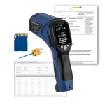 PCE Instruments PCE-895-ICA Digital Infrared Thermometer, USB Interface, -58 to 2912F incl. ISO Calibration Certificate