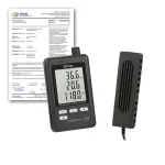 PCE Instruments PCE-AQD 10-ICA CO2 / Humidity / Temperature Datalogger, 0 to 4000 ppm incl. ISO Calibration Certificate
