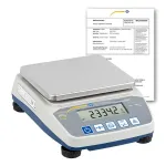 PCE Instruments PCE-BSH 6000-ICA LAB Scale to 6000g incl. ISO Calibration Certificate