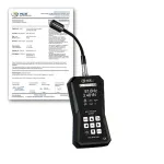 PCE Instruments PCE-BTM 2000A-ICA Belt Tension Meter for Fast and Accurate Measurement of Belt Tension incl. ISO Calibration Certificate