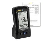 PCE Instruments PCE-CMM 10-ICA Meter CO2 Concentration and Air Temperature and Humidity incl. ISO Calibration Certificate