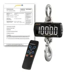 PCE Instruments PCE-CS 1000LD-ICA Hanging Scales with Remote Control incl. ISO Calibration Certificate