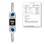 PCE Instruments PCE-DDM 20WI-ICA Hanging Crane Scale, up to 44092 lbs incl. ISO Calibration Certificate