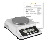 PCE Instruments PCE-DMS 1100-ICA Counting Scale, 0 to 1100 g incl. ISO Calibration Certificate