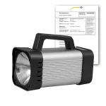 PCE Instruments PCE-DSX 20-ICA Portable Stroboscope for Professional in Operation incl. ISO Calibration Certificate